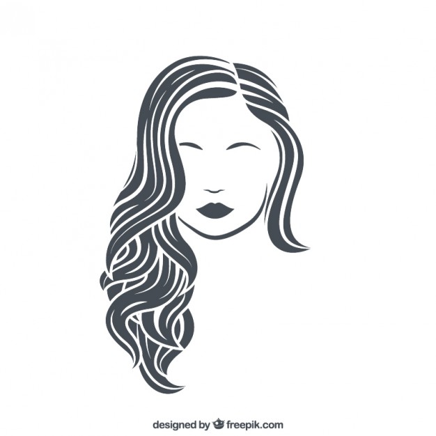 626x626 Woman Features Vector Free Download