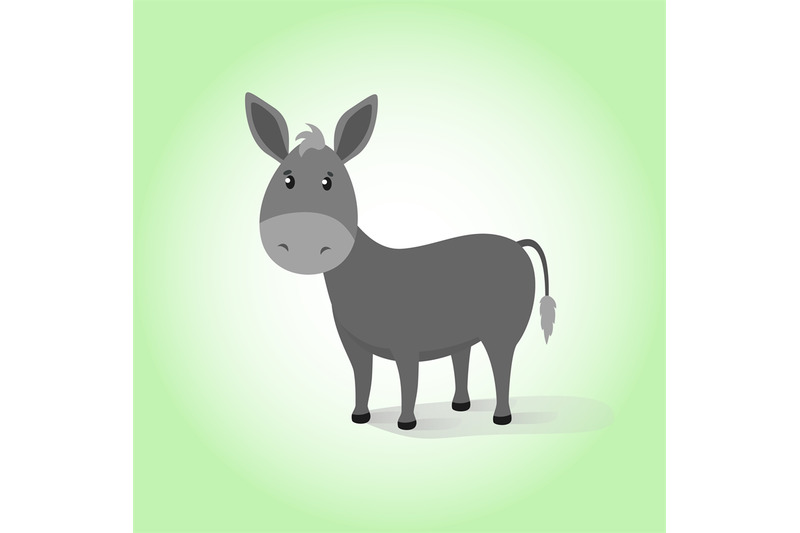 Donkey Cartoon Vector Drawing Illustration Domestic Funny Calm 800x533 Donkey Cartoon Vector Drawing Illustration Domestic Funny Calm