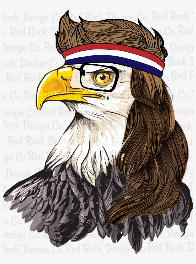820x1104 Joe Dirt Eagle With Mullet