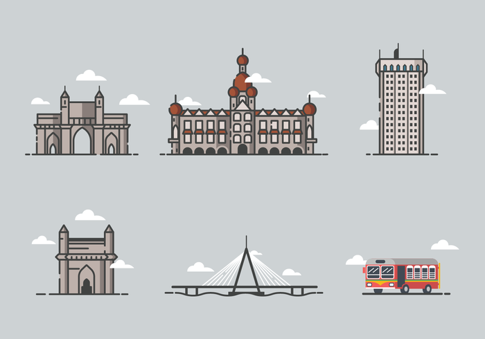 700x490 Mumbai Free Vector Art