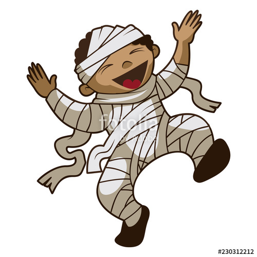 500x500 Happy Kid Mummy Icon Cartoon Of Happy Kid Mummy Vector Icon