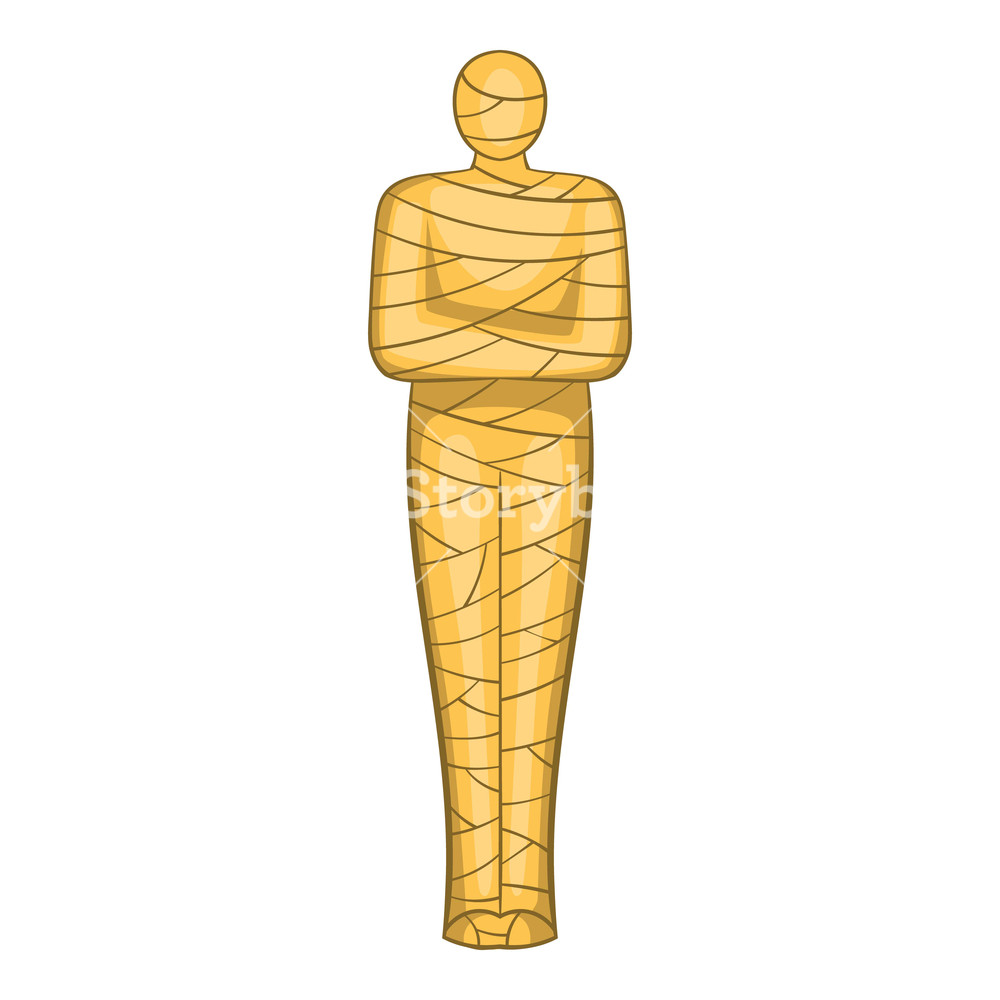 1000x1000 Ancient Mummy Icon Cartoon Illustration Of Mummy Vector Icon