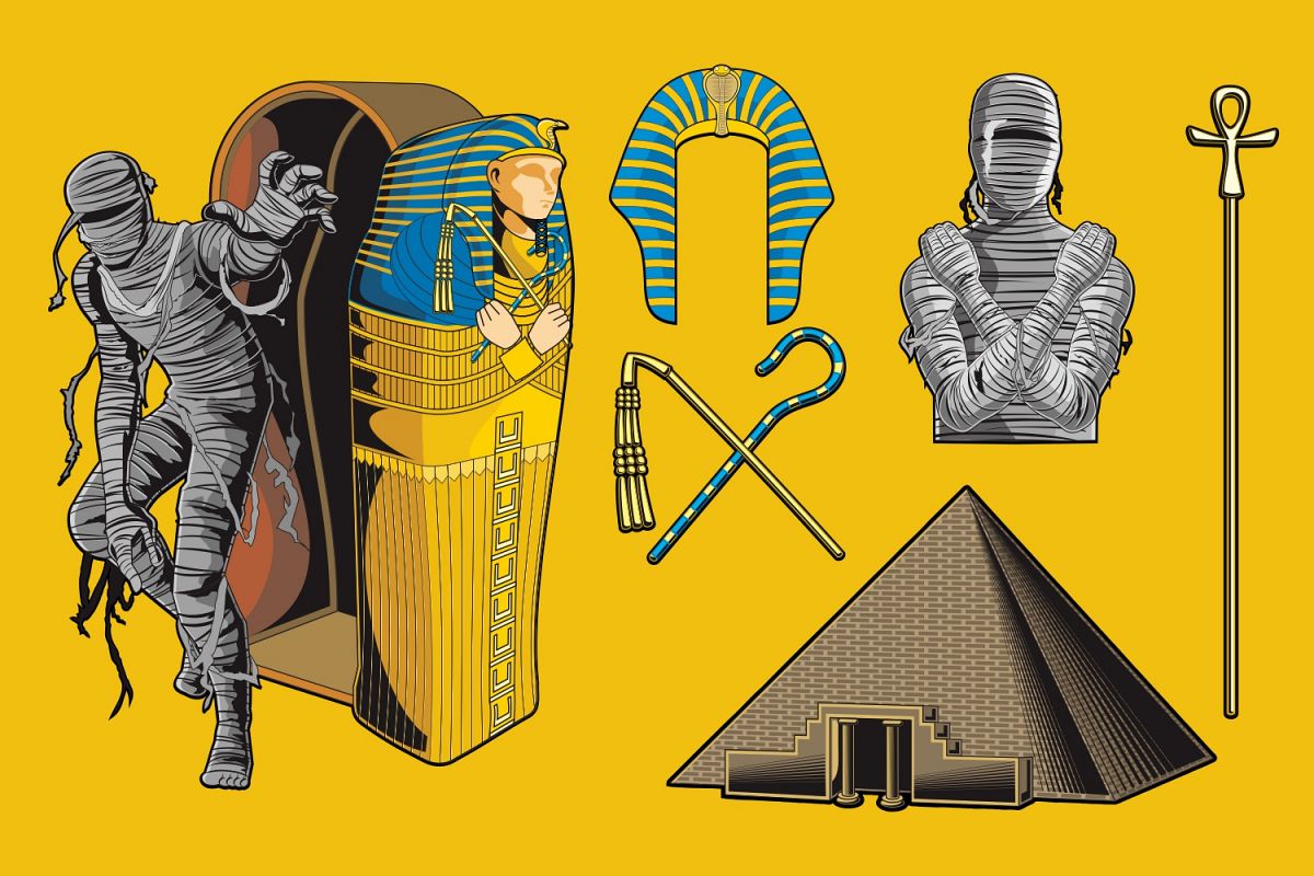 1200x800 Mummy Vector Pack