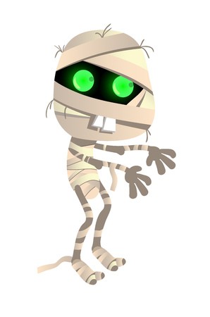 298x450 Mummy Vector Illustration Zombie, Monster, Outfit Halloween