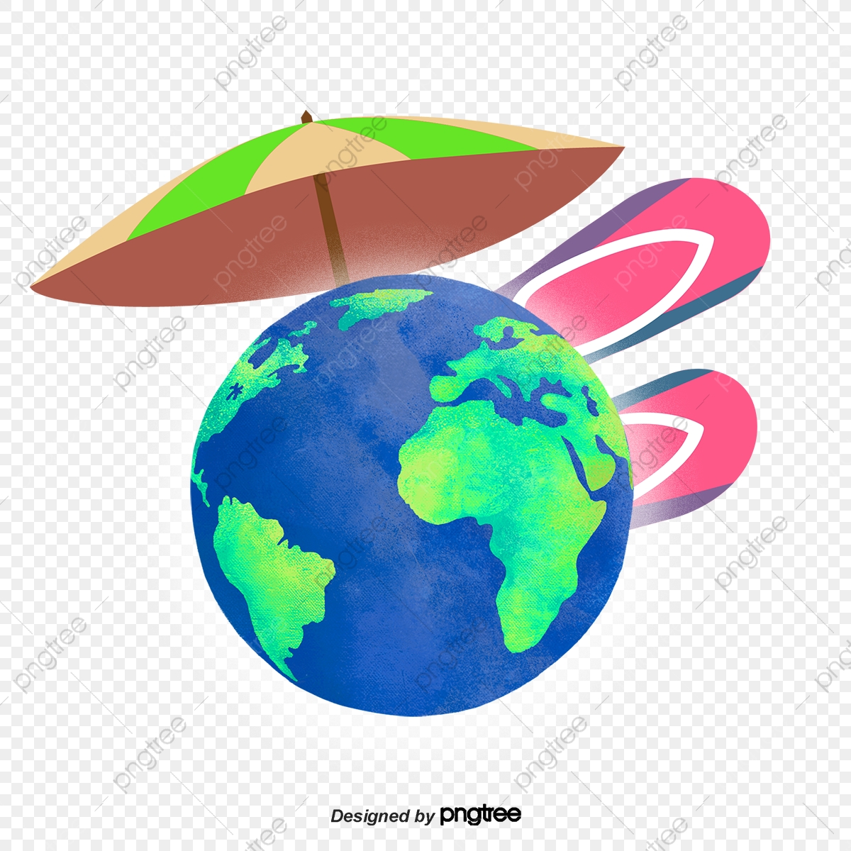 1200x1200 Verano Viajar Alrededor Del Mundo, Vector De Material, Tour De La