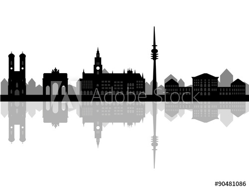 500x380 Munich Skyline