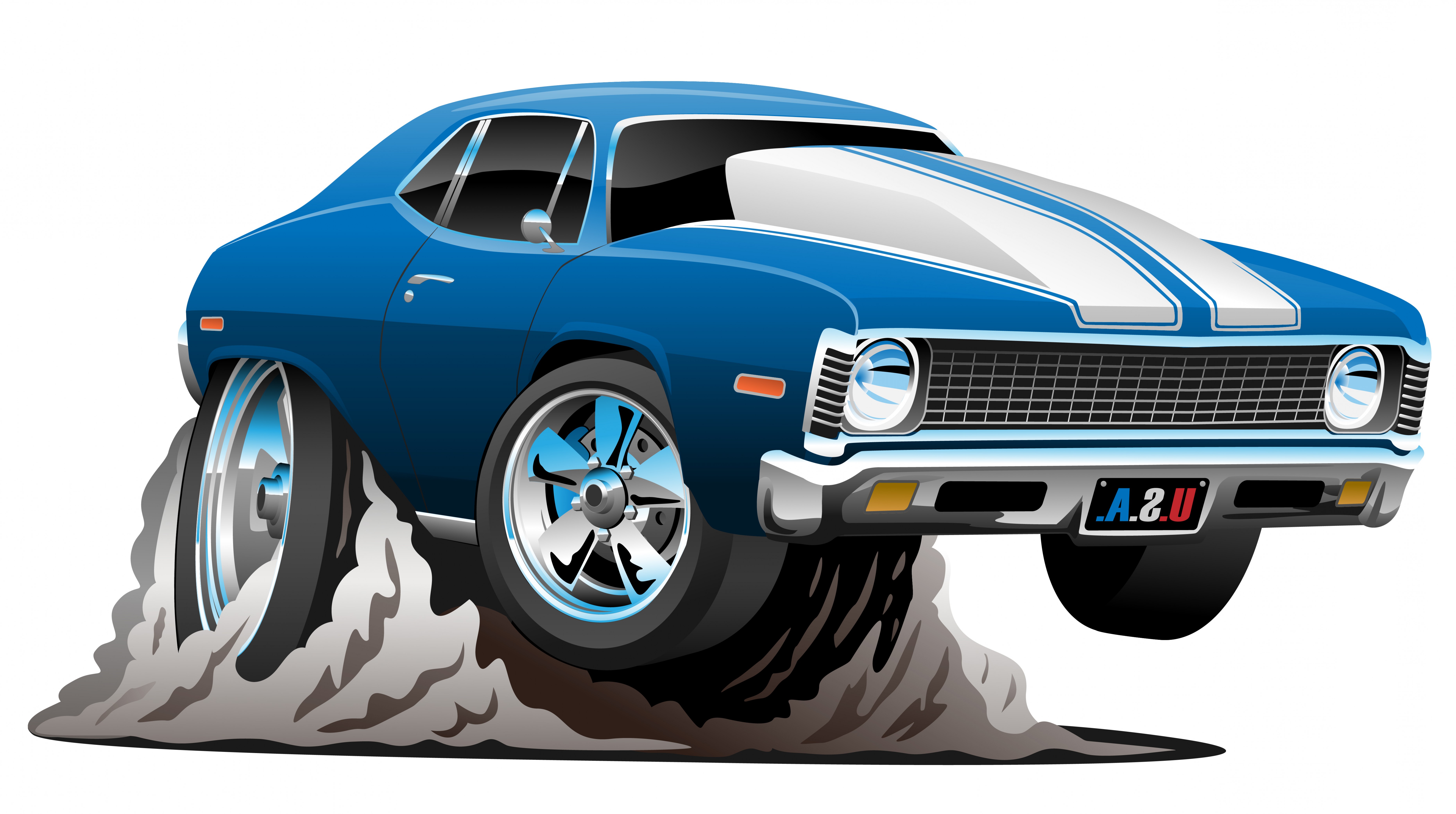 Muscle Car Vector at Vectorified.com | Collection of Muscle Car Vector ...
