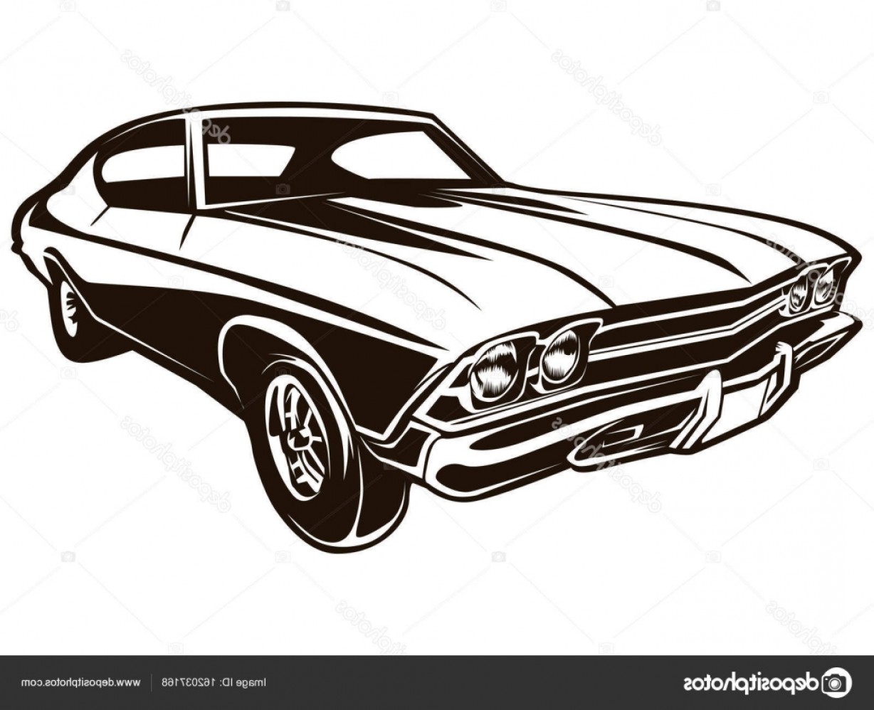 1228x998 Classic Muscle Cars Vector Cqrecords
