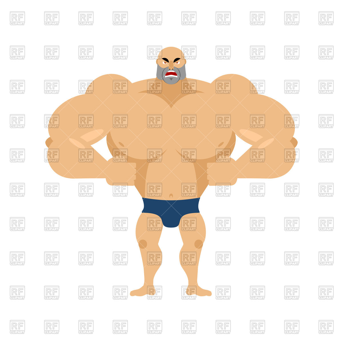 1200x1200 Athlete Angry Emoji Vector Image Of People Popaukropa