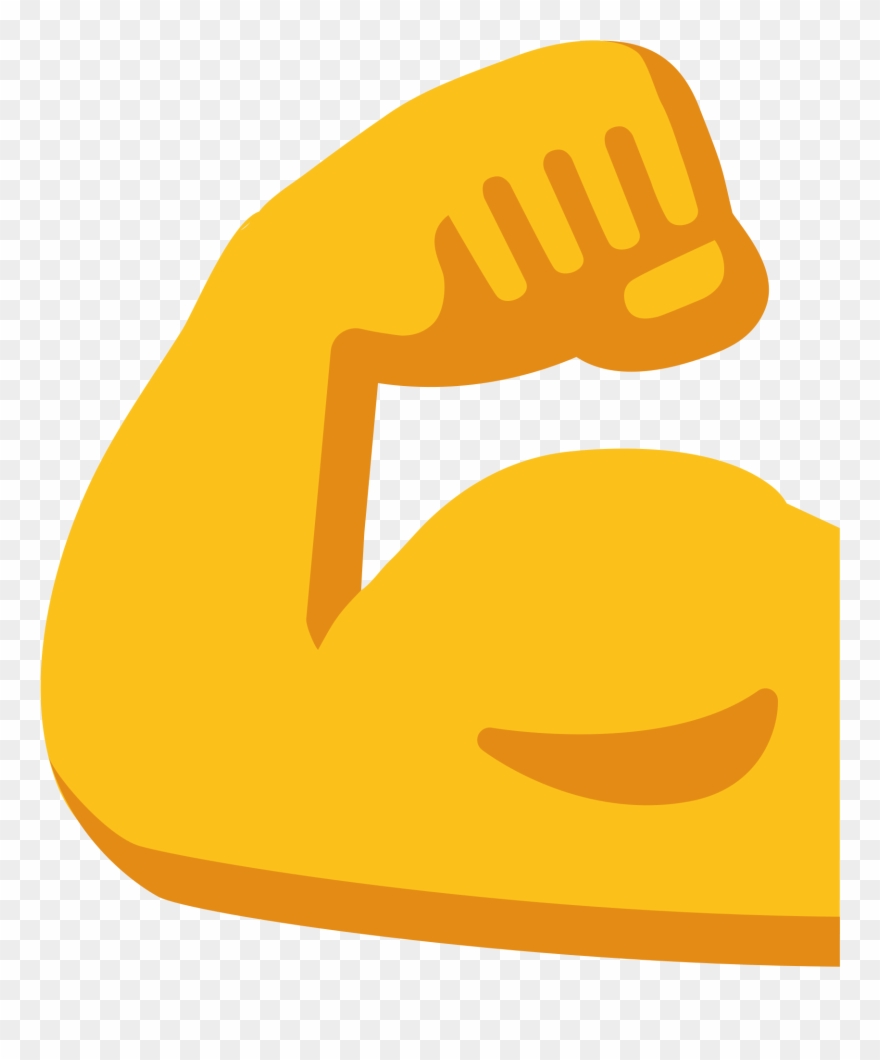 Muscle Emoji Vector at Vectorified.com | Collection of Muscle Emoji ...