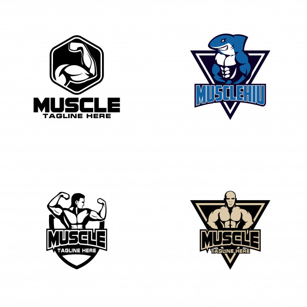626x626 Muscle Logo Design Vector Premium Download