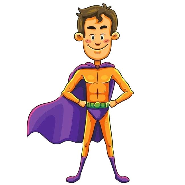 650x651 Clipart Muscle Man