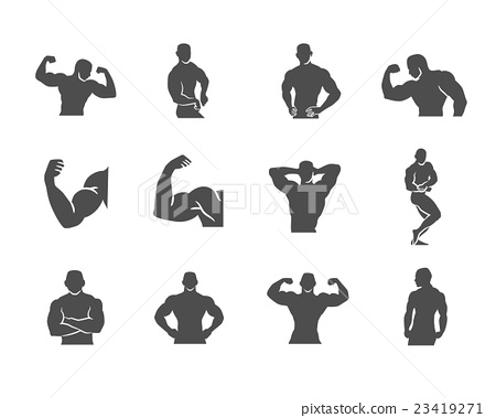 450x379 Flex Muscle Icon