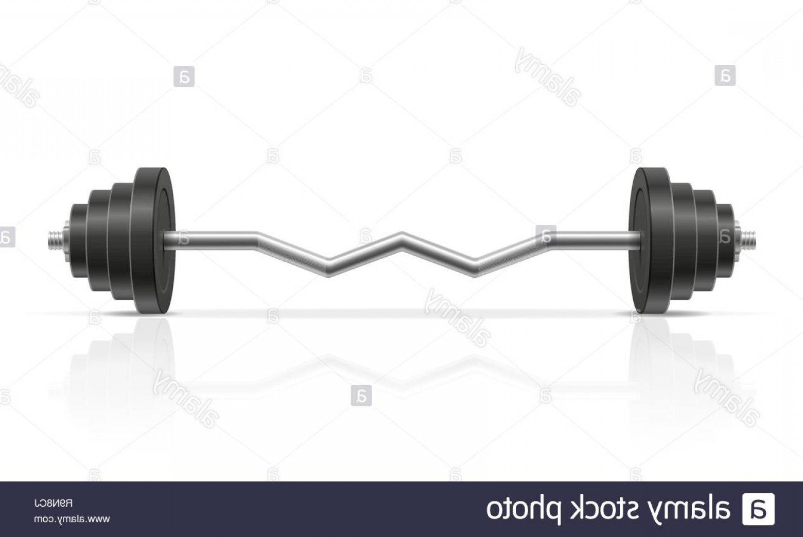 Metal Barbell For Muscle Building In Gym Vector Illustration 1560x1044 Metal Barbell For Muscle Building In Gym Vector Illustration