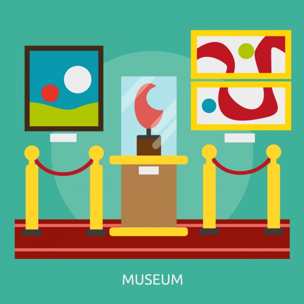 626x626 Museum Background Design Vector Free Download