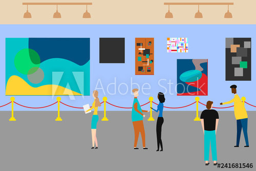 500x334 Art Gallery People Regarding Creative Artworks Or Exhibits