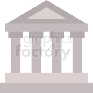 300x300 Museum Vector Icon No Background Clipart Royalty Free Gif