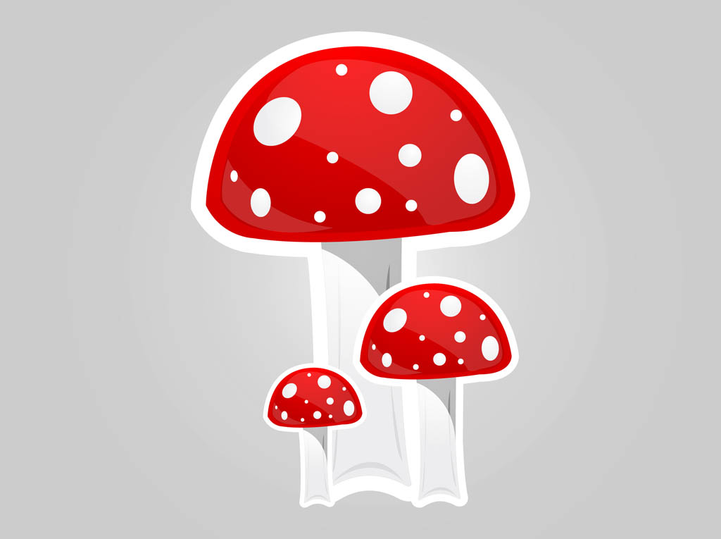 Mushroom Cartoon Vector