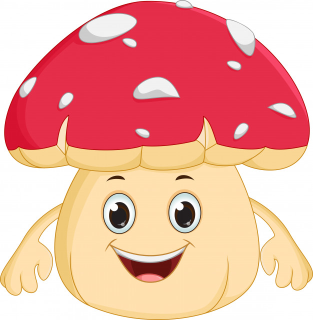 626x640 Happy Mushroom Cartoon Vector Premium Download