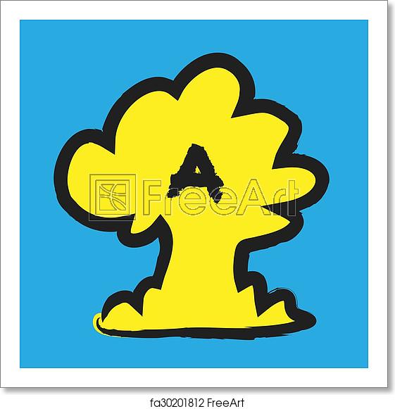 561x581 Free Art Print Of Doodle Nuclear Mushroom Cloud Doodle Nuclear