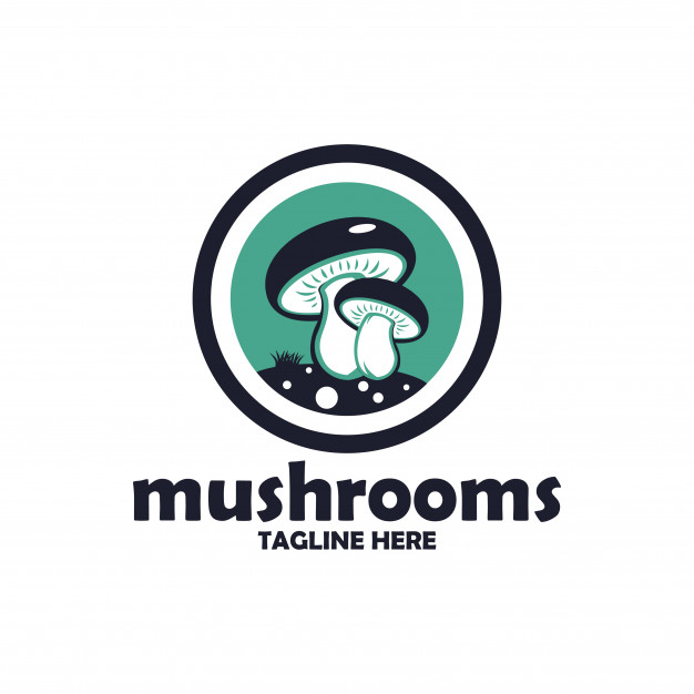 626x626 Mushroom Farm Logo Design Vector Premium Download