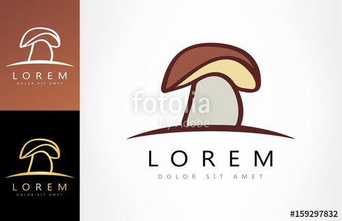 500x323 Mushroom Logo Stock Image And Royalty Free Vector