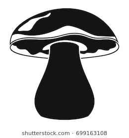 260x280 Collection Of 'mushroom Silhouette' Download More Than Images