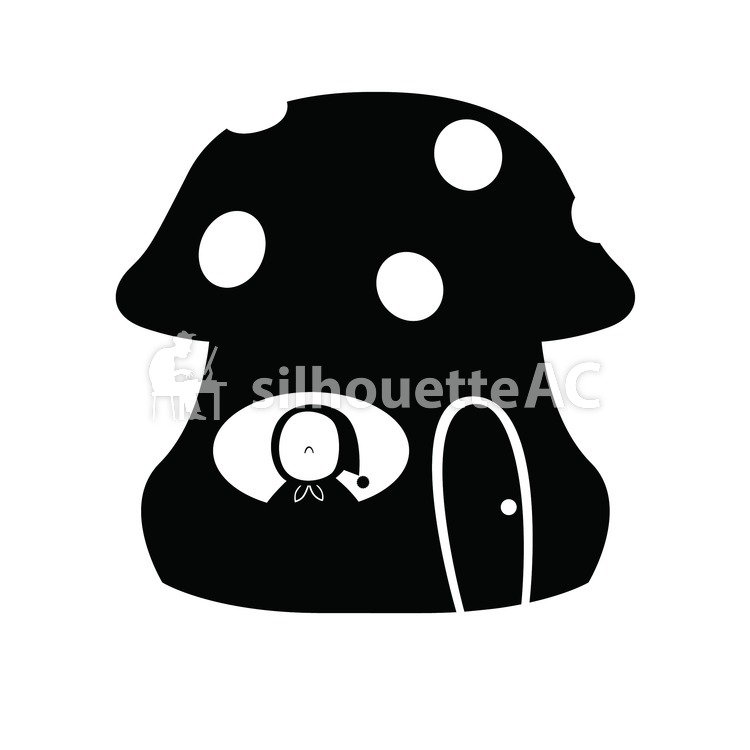 750x750 Free Silhouette Vector Person Mushroom