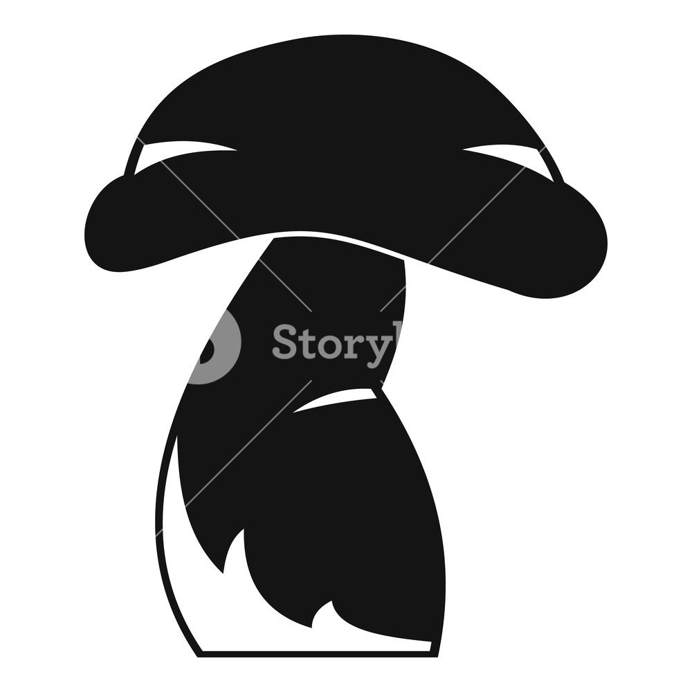 1000x1000 Good Mushroom Icon Simple Illustration Of Good Mushroom Vector