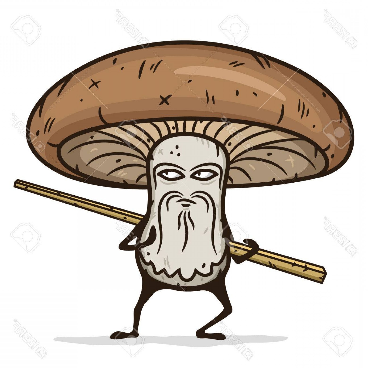 1560x1560 Shiitake Mushroom Vector Art Hoodamathrun