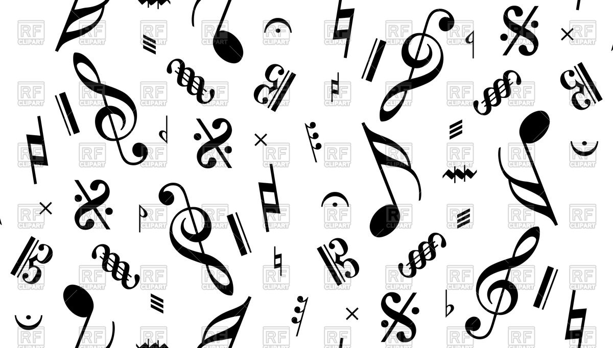 Music Notes Seamless Background Vector Image Of Backgrounds 1200x682 Music Notes Seamless Background Vector Image Of Backgrounds