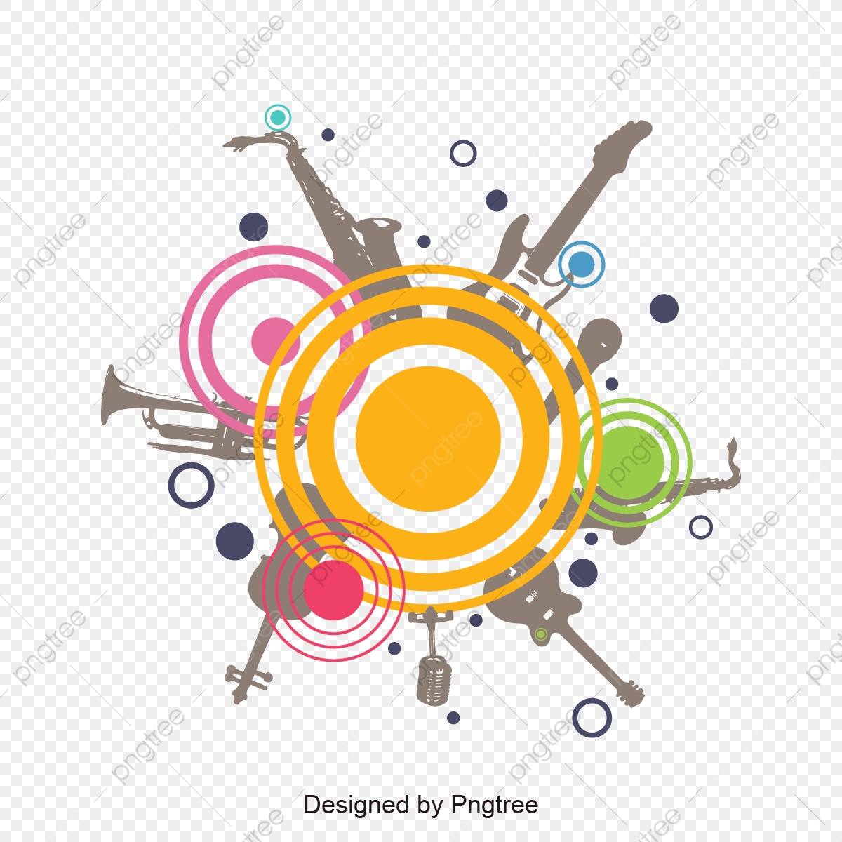 Color Music Background Vector Design, Abstract, Circular Design 1200x1200 Color Music Background Vector Design, Abstract, Circular Design