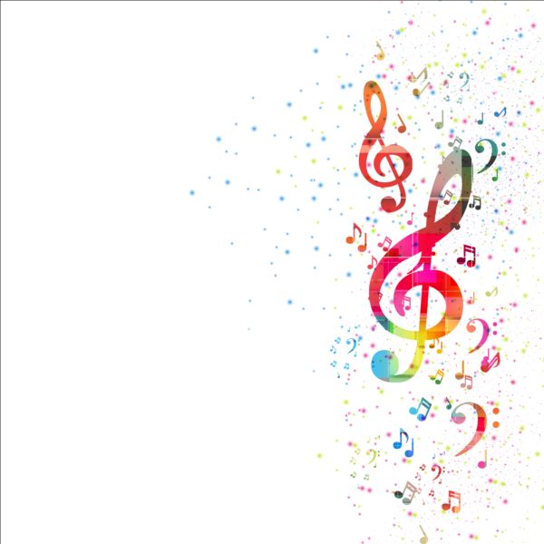 Colorful Music Note With Grunge Background Vector Free Download 600x600 Colorful Music Note With Grunge Background Vector Free Download