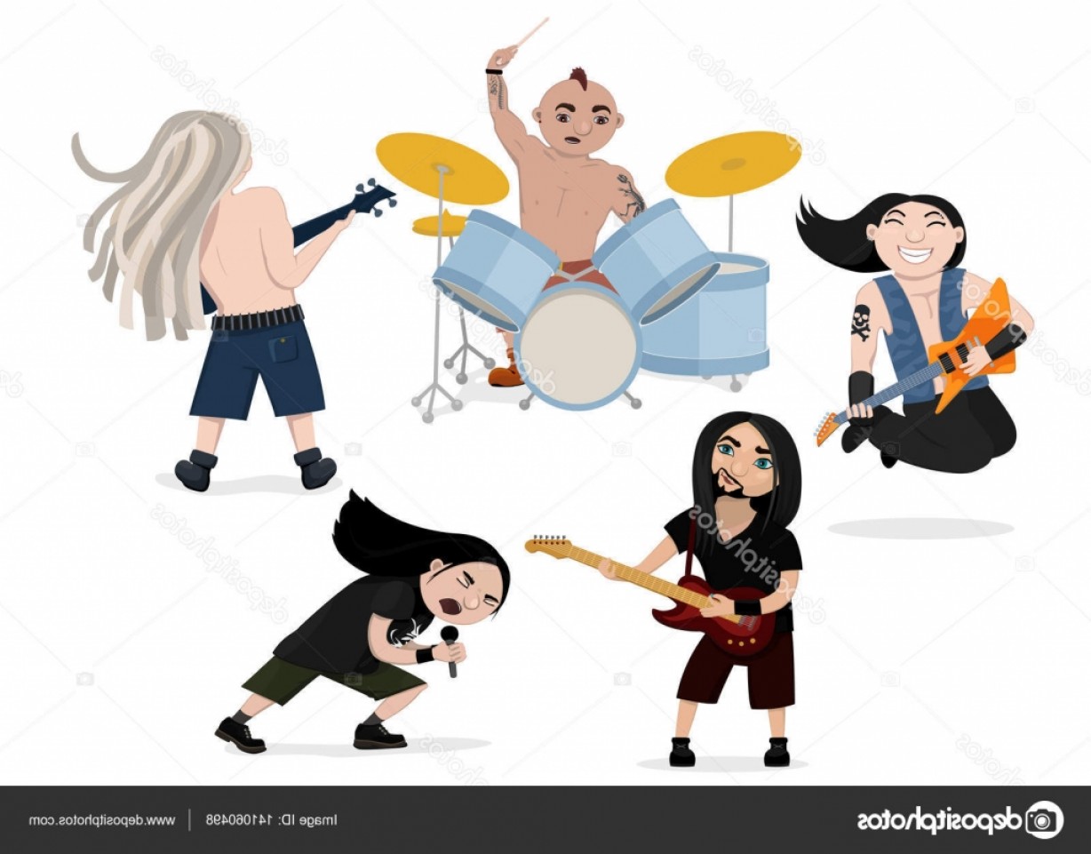 Music Band Vector