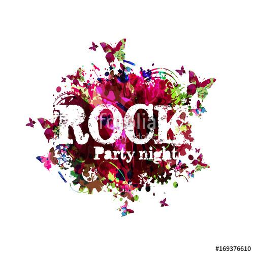 500x500 Music Poster Design Vector Illustration Colorful Music Banner