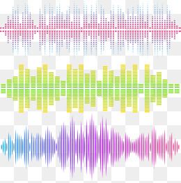 260x263 Bar Music Sound Waves, Vector Material, Color Sound Waves