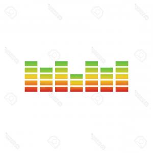 300x300 Eq Equalizer Scale Reflectioncolorful Musical Bar Soidergi