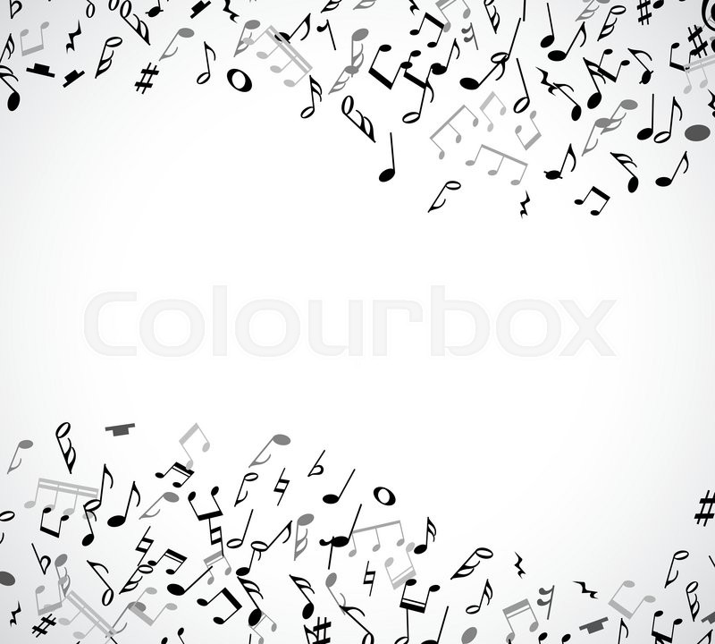 Music Border Vector