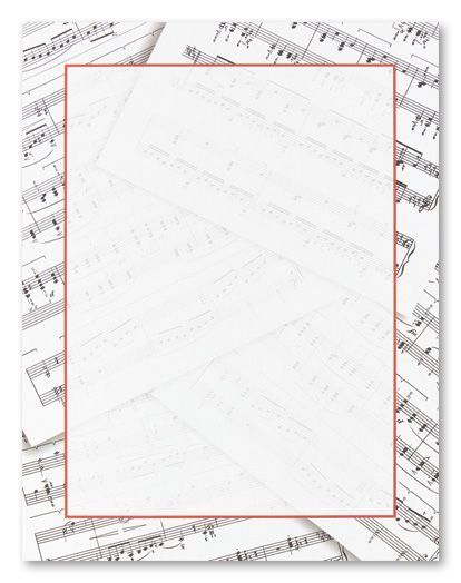 414x524 Free Music Borders Clip Art Music Note Border Item Vector