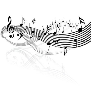 380x400 Musical Borders Music Border Vector