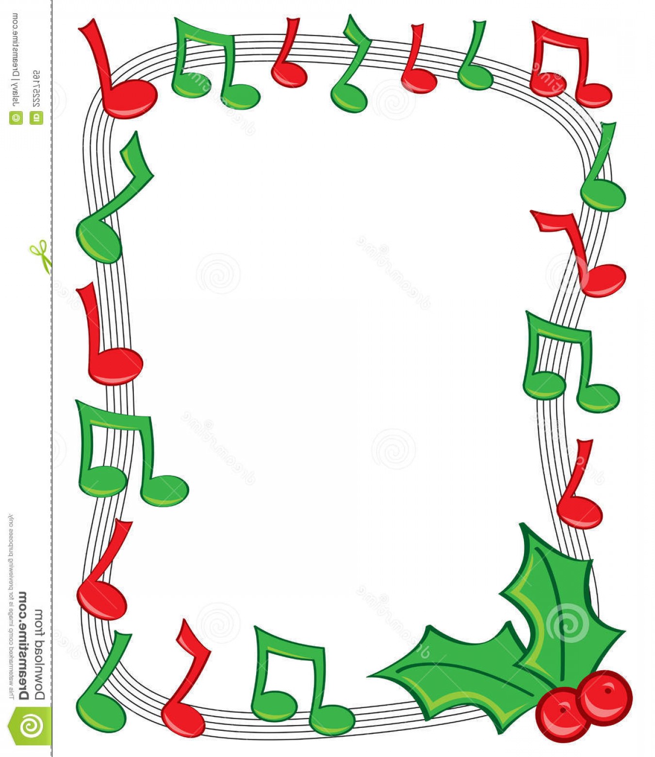 1350x1560 Royalty Free Stock Photo Holiday Music Border Image Newwaysys