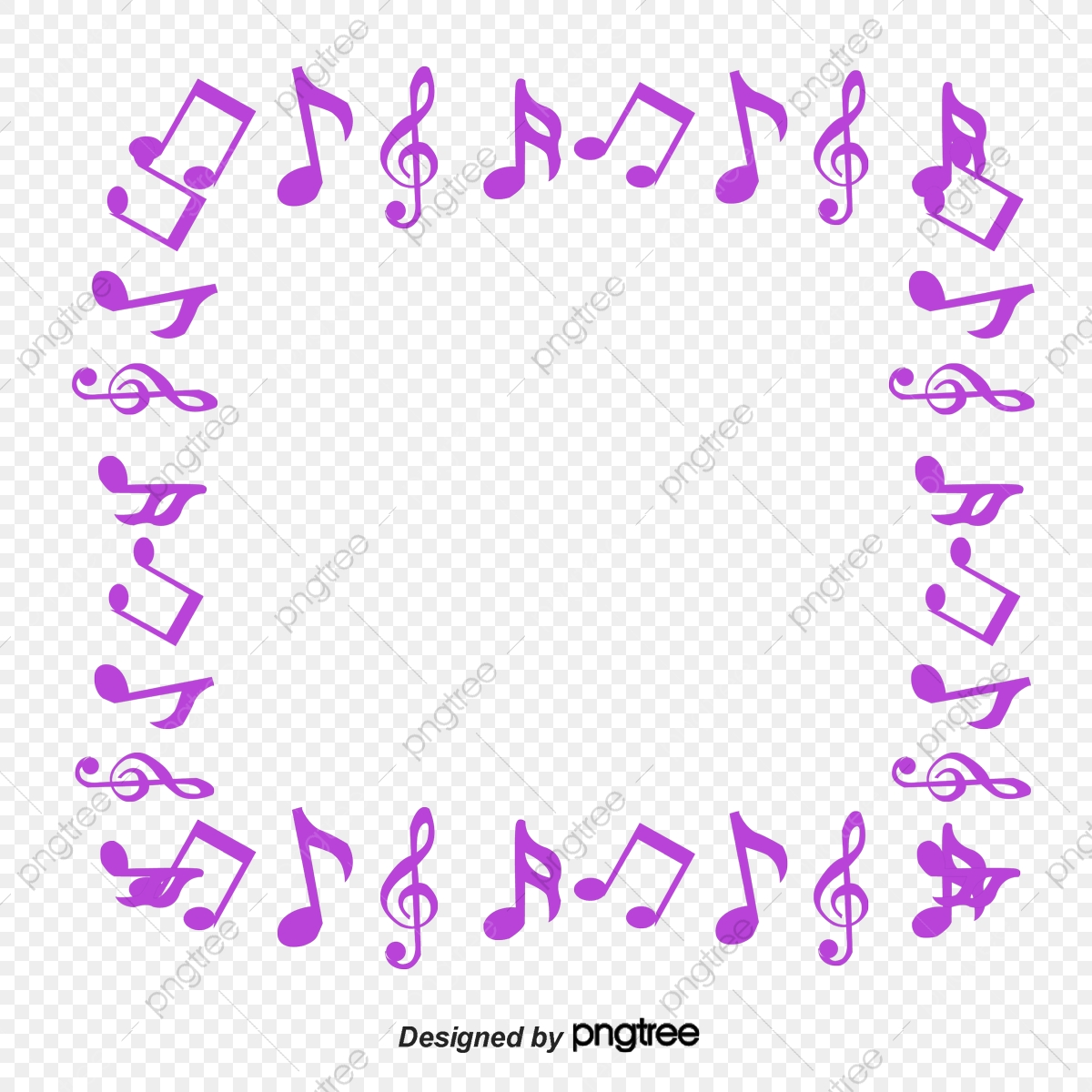 1200x1200 Blue Music Note Border, Vector Png, Music Festival, Note Png