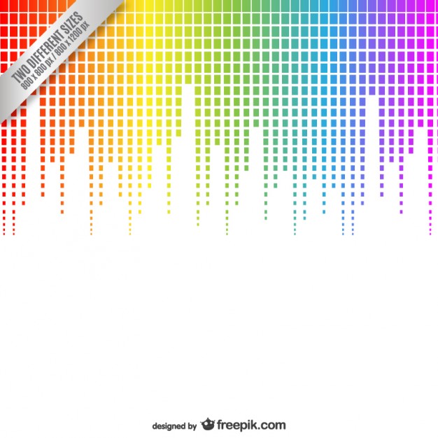 626x626 Abstract Equalizer Background Vector Free Download