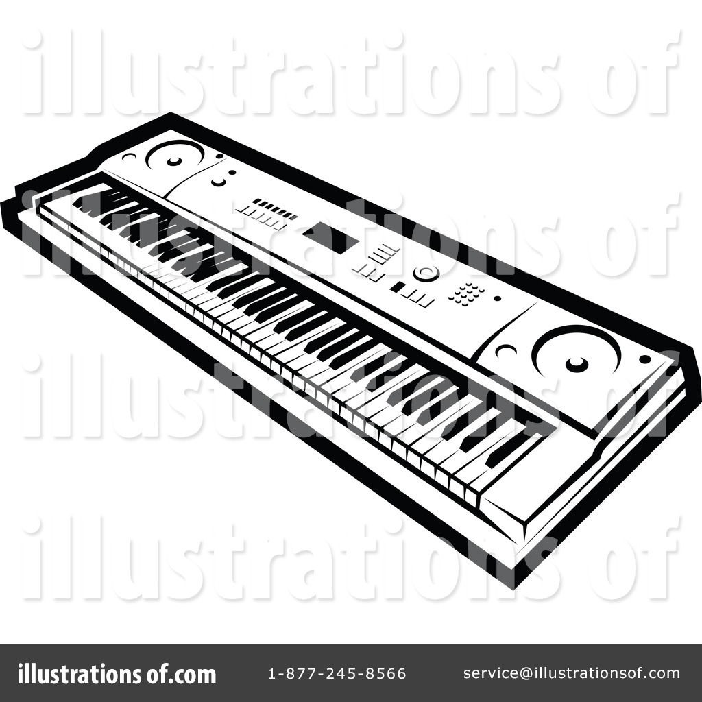 1024x1024 Music Keyboard Clipart