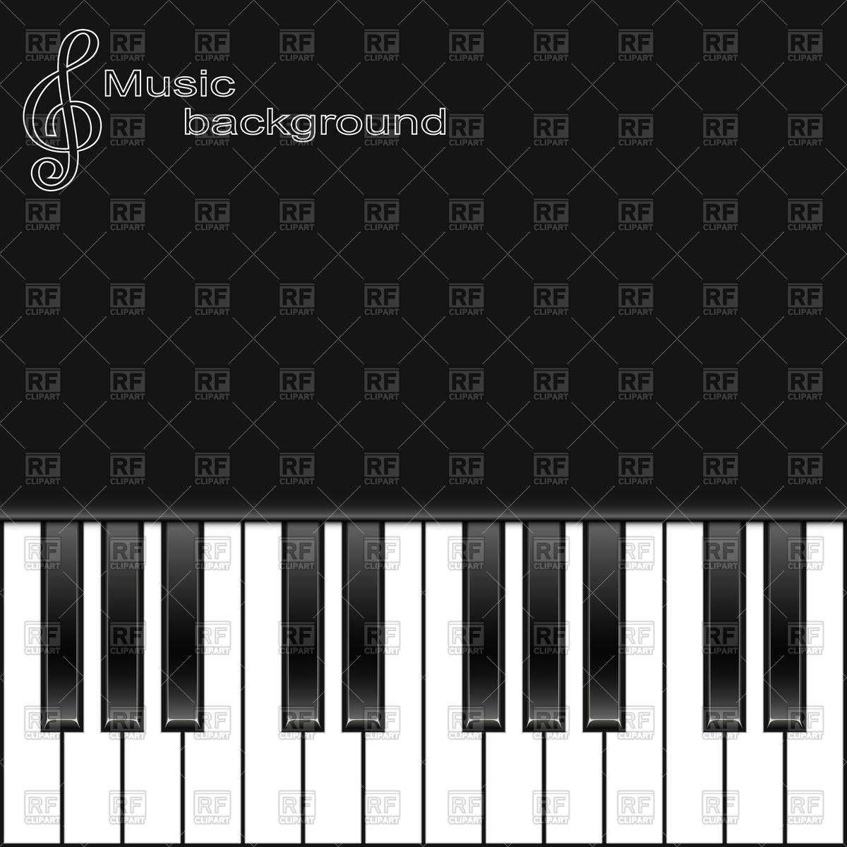 1200x1200 Music Piano Keyboard Background Vector Image Of Backgrounds