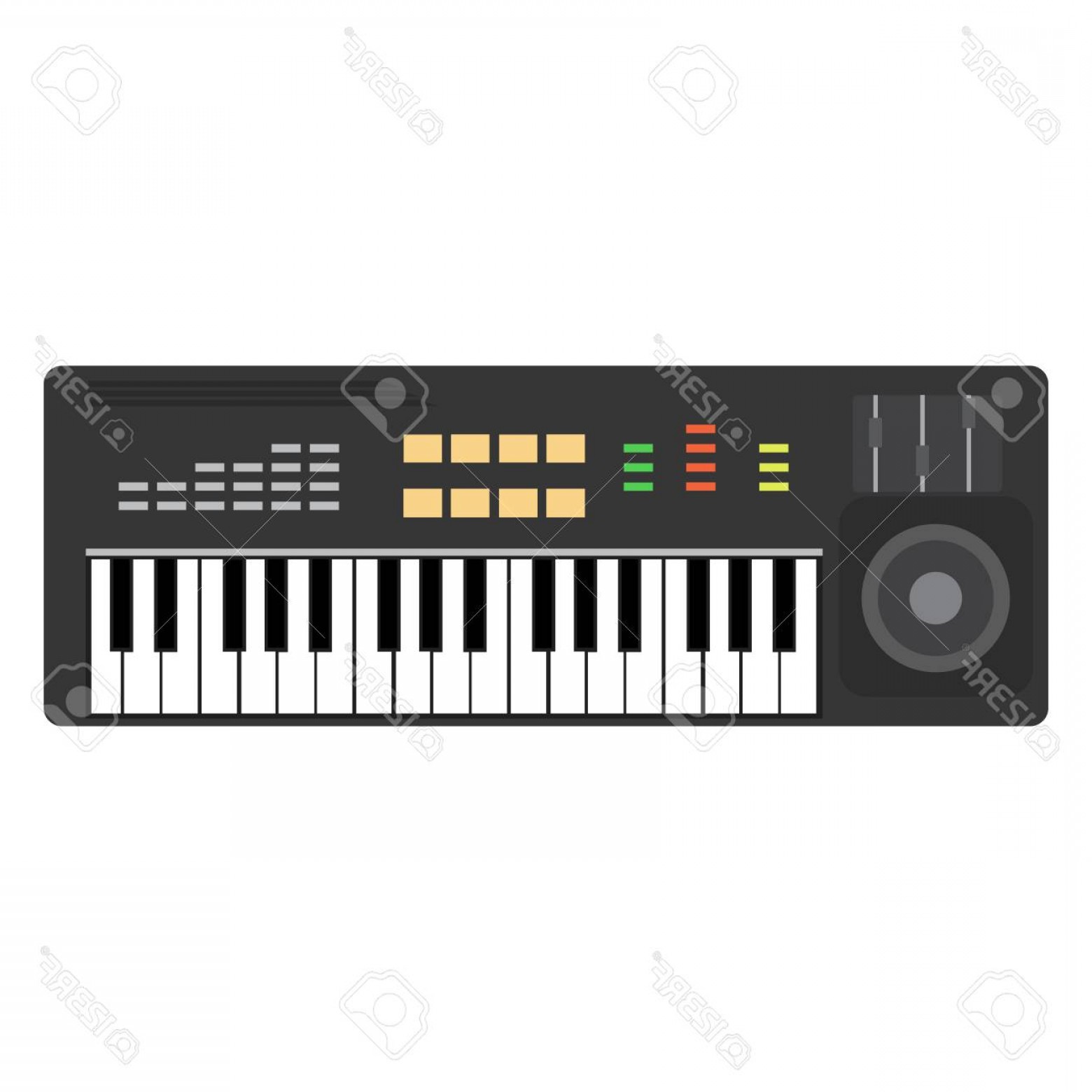 1560x1560 Photostock Vector Music Piano Keyboard Vector Background Musical