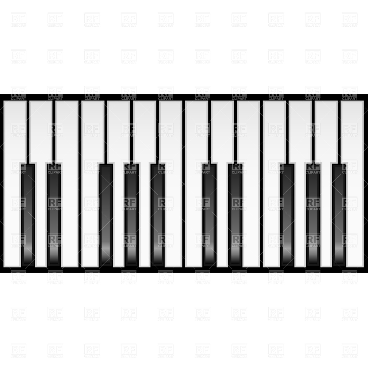 1200x1200 Piano Keyboard Vector Image Of Design Elements Prague