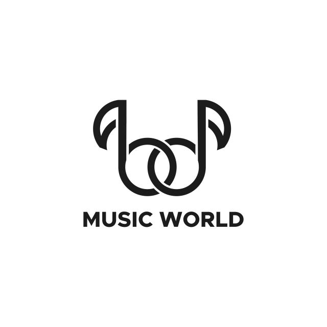 640x640 Music World Logo Vector, Abstract, App, Art Png And Vector