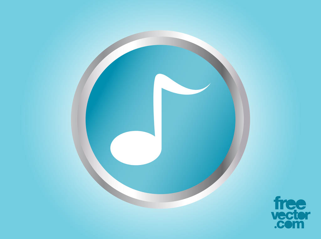 1024x765 Vector Music Note Icon Vector Art Graphics