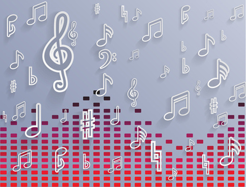 Free Music Notes Background Free Vector Download 483x368 Free Music Notes Background Free Vector Download